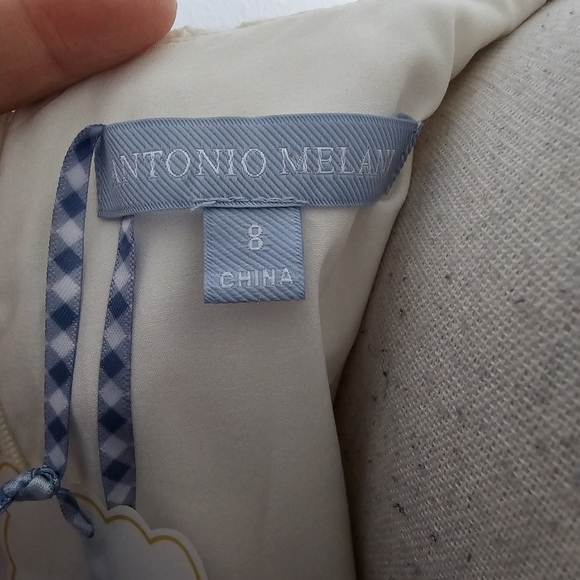 Antonio Melani x Jennifer Sumko "Alyssa" Shirred Bib Capelet Dress - Picture 13 of 15